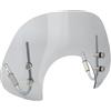 FJGIGN Parabrezza Anteriore Piccolo Parabrezza Per Piaggio Per Vespa Per Scooter GTS 250 300 2017-2022 Cupolino(Grey)