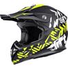 YEMA Casco Motocross Integrale Motard Downhill - YEMA YM-915 Caschi Moto Cross Integrali DH ECE Omologato Donna Uomo