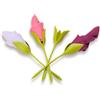 PELEG DESIGN Portatovaglioli a forma di fiore Bloom - Set di 4 pz