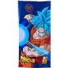 CARTOON Telo mare Dragon Ball Super asciugamano in microfibra di poliestere per bambini 245 gsm dimensione 70 x 140 cm spiaggia piscina