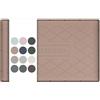 URMONA Tappetino Sottolavello Impermeabile per Cucina 30 x 48 cm, Tappetino in Silicone per Mensole e Organizer, Protezione per Mobile Sottolavello per Cucina e Bagno (Beige)