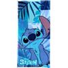 CARTOON Telo Mare Stitch Blu/Verde 70x140 cm Microfibra 100% Poliestere 245 gsm Assorbente e Asciugatura Rapida Leggero e Compatto Ideale per Spiaggia e Piscina Design Tropicale Disney