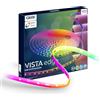 CALEX Striscia LED Vista 30M, Tagliabile, RGBIC, CCTIC, Telecomando Incluso | Combina colori RGB e tonalità di bianco contemporaneamente su una striscia - Crea scene dinamiche con sfumature fluide