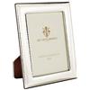 SEC OF FLORENCE 13x18 Cornice portafoto in argento Sterling 925 marchiato con retro in legno di mogano, 7204/13x18