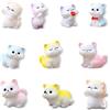 YskerrigToy Figurine Gatto, 10 Pezzi Gatti Decorazione per Torte, Cat Figure, Mini Gatto Ornamenti, per Auto da Casa Decorazioni Festa di Compleanno