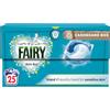 FAIRY Capsula liquida non biologica per pelli sensibili, 25 lavaggi