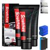 Generico Kit di riparazione di graffi per stufe in vetro, pasta multiuso per riparazioni di graffi per auto, con spugna, pulitore per piano cottura pesante e lucido, per vernici per auto (1pcs)