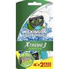 Wilkinson Sword Extreme 3 Sensitive Rasoio Usa e Getta - Confezione da 6 Rasoi