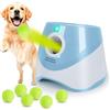 Orifesio Lancia Palline per Cani, Spara Palline Automatico con 6 Palline, Giocattoli Interattivi per Cani di Piccola Taglia, Macchina Lanciapalle per Cane per Interni ed Esterni, Blu