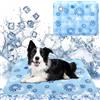 IHLOOTD Tappetino Refrigerante per Cani e Gatti, Tappetino Rinfrescante Autorefrigerante, Materasso Refrigerante Cani, Tappeto Fresco per Estate Interno ed Esterno (Azzurro, 40 x 50 CM)