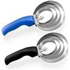 xuefenfei Striglia a Spirale, Spazzola per Prurito di Cavallo con Impugnatura Soft Touch, Spazzole Bestiame in Metallo Cavalli per Cambiare Pelliccia, Depilazione (2)