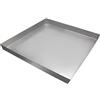 ETUELNOPT Vassoio di raccolta per lavatrice, Vassoio raccogligocce for condizionatore d'aria Acciaio inossidabile 304/201 Spessore 0,8 mm Altezza 5 cm Dimensioni multiple(30x80cm(12x32in))