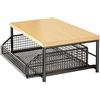 Sulxyi Scaffale Da Cucina, Robusta Struttura In Metallo, 37x26x18 Cm, Scaffale Organizzatore Verticale, Organizzatore Per Doccia, Multiuso, Per Dispensa Cucina Bagno Garage