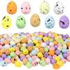 Jangostor 200 Pezzo Pasqua Mini Uova Schiuma Colorata Mini Uova Artificiale Uova di Uccello Falso Uova di Schiuma di Pasqua Decorazione per Festa di Primavera di Pasqua Home Table Decor, 1,6 x 2 cm