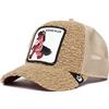 Goorin Bros., The Farm, cappello trucker unisex per bambini, marrone (motivo Little Horsey), taglia unica, taglia unica