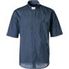 Holyart Camicie Clergyman: Camicia collo clergy mezza manica jeansato Cococler, 44 cm - 17.5 inc. - XL