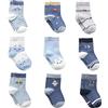 Cotton Coming Cotone Bambino Neonato Calzini ，9 Paia Carino Bambino Calzamaglie Neonati, Calzini per bambino(1-3 anni,EU19-22)
