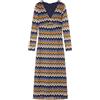 Springfield 4.t.a.Vestido Midi Missoni Vestito Casual Donna
