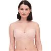 Chantelle Womens Norah Strapless Bra, Rose, 32F US