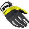 SPIDI Guanti da moto SPIDI Flash KP in Tessuto, da Uomo,S,Giallo/Nero