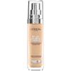 L'Oreal Paris Fondotinta liquido L'Oreal Paris True Match, cura della pelle infusa con acido ialuronico