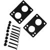 POXZSFX Cuscinetti antiurto per skateboard realizzati in gomma ad elasticità con assorbimento degli urti che riduce l'attrito durante le sessioni di guida Skateboard Longboard