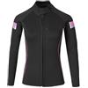 CaFfen Combinaisons De PlongéE Muta intera for uomo e donna, antifreddo, monopezzo, maniche lunghe, for immersioni, surf, nuoto, kayak, 1,5 mm(BSW2006-Women Jacket,S)