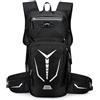 PORRASSO Zaino da Trekking Zaino Impermeabile 20L Leggero Hiking Backpack per Donna Uomo Ciclismo Arrampicata Sport Arancia