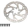HUASRCFP Gruppo Freno a Fascia Posteriore 2.3 Millimetri MTB Bici della Bicicletta Freno A Disco Rotore 140 Millimetri 160 Millimetri 180 Millimetri 203 Millimetri 220 Millimetri 6 bulloni(160mm)