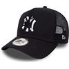 New Era York Yankees MLB Camo Infill Navy A-Frame Adjustable Trucker cap - One-Size