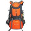 PORRASSO 50L Zaino da Trekking Zaino Impermeabile Zaino Hiking Backpack per Donna Uomo Campeggio Ciclismo Arrampicata Sport Arancione