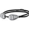 ARENA Airspeed Mirror Occhialini Nuoto da Gara Anti-Appannamento Unisex Adulto, Occhialini Piscina con Ampie Lenti, Protezione UV, 3 Ponti Nasali Intercambiabili, Guarnizioni Air Seals