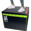 Generic Plyo Jump Box - Salto Box per allenamento | Stepper pliometrico antiscivolo | Strumento di allenamento in schiuma antiurto per perdita di grasso, allenamento strappato, piattaforma aerobica e