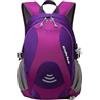 PORRASSO Zaino da Trekking 20L Leggero Impermeabile Zaino Hiking Backpack per Donna Uomo Ciclismo Arrampicata Sport Viola