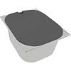 ad-ideen Coperchio per lavello antracite (ad-ideen) per lavello 325 x 265 x (100/150/200 mm), per lavandino, campeggio, camper, mini cucina