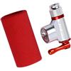 POXZSFX Mini pompa compatta per bicicletta, pompa per gonfiaggio pneumatici CO2, strumento per riparazione istantanea, mini camera di gonfiaggio pneumatici per riparazione
