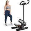 Sportsroyals Stepper per esercizi, passo per scale con fasce di resistenza, mini stepper con capacità di peso di 150 kg