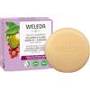 WELEDA Shampoo solido biologico volume e lucentezza - Sapone naturale per la cura dei capelli con olio di jojoba, proteine del riso e estratto di guaranà. Shampoo per capelli 50 g (Confezione da 1)