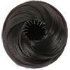 Gladiaond 1pc clip sintetica nelle estensioni del panino disordinato dei capelli mini ciambella updo posticci for le donne ragazze chignon retrattili a forma di nido uccello(550-2)