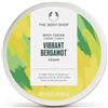 The Body Shop Vibrant Bergamot Crema per il corpo vegana Balsamo nutriente per tutti i tipi di pelle, antiaderente, idratante 96% ingredienti naturali, con burro di karitè, 200 ml