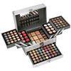 Pure Vie® 132 Colori Palette Ombretti Cosmetico Tavolozza per Trucco Occhi con Correttore Blush e Lucidalabbra - Adattabile a Uso Professionale che Privato
