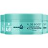 TAFT Crema styling Aloe Boost grado di tenuta 4 (3 x 100 ml), cera per capelli delicata e nutriente con complesso di aloe vera e niacinamide, cera styling per look naturali e tenuta di lunga durata