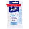 Tempo Fresh to go Pure 10 salviette umide a pH neutro per mani e viso, confezione da 1