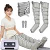 SULQING Pressoterapia Linfodrenaggio Professionale︱Pressoterapia per Casa Gambe︱6 Camere Massaggiatore Gambe Circolazione︱Massaggiatore Elettrico a Compressione D'aria︱0-30min (Grigio XL, 2 legs+waist)