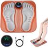 LORESJOY EMS Massaggiatore per Piedi, Massaggiatore Plantare Elettrico Piedi, Massaggiante foot USB con 6 Modalità e 15 Intensità per Uomo e Donna Regali per i Genitori