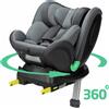 Bebeconfort EvolveFix Plus i-Size, seggiolino auto 360 girevole, 0-12 anni, 40-150 cm, girevole, 10 posizioni del poggiatesta, 4 posizioni reclinabili, Grafite colorato