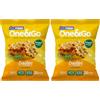 Pesoforma | One&Go Pasto Sostitutivo Crackers al Rosmarino, 60g, 1 Pasto Completo, 242 kcal, High Protein, With Fiber (Confezione da 2)