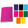 Pryma Quaderno a Quadretti Maxi A5 - 42 Fogli 80g, Copertina Colorata e Resistente - Quaderni Scuola Elementare, Media e Superiore - Confezione da 10 Pezzi (Quadretti 4M)