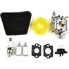 WHALJSDOZ Carburetor Air Filter Fit For McCulloch 333 335 338 435 436 438 440 441 442 444 Chainsaw