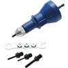 D-Work Mandrino a fiume M3/M4/M5/M6-67 x 70 x 181 mm, in acciaio resistente, fissaggio affidabile e preciso, Pro - D-Work